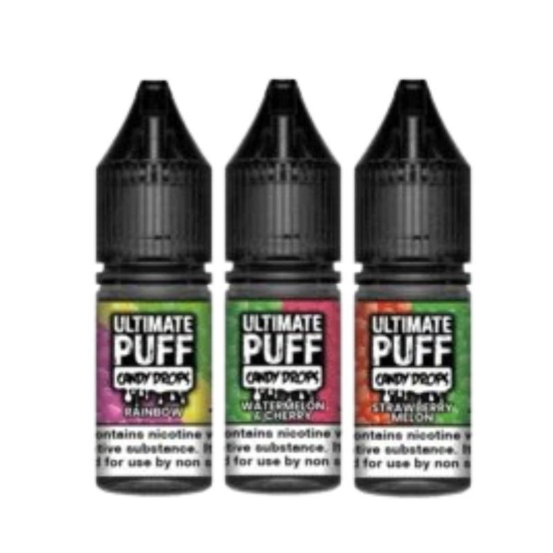 Buy Ultimate Puff 50/50 Candy Drops 10ML Shortfill (Pack of 10) - 3mg