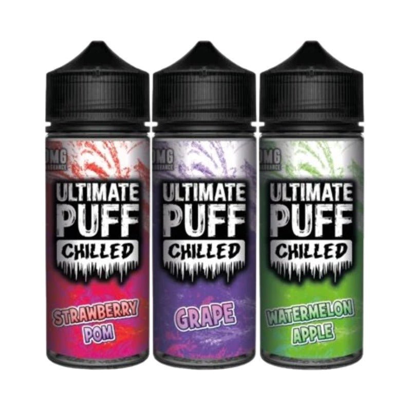 Buy Ultimate Puff Chilled 100ML Shortfill - Grape