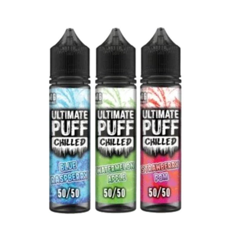 Buy Ultimate Puff Chilled 50ml Shortfill - Blue Raspberry