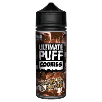 Buy Ultimate Puff Cookies 100ML Shortfill - Outmeal & Raisin