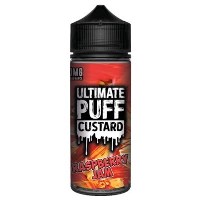 Buy Ultimate Puff Custard 100ML Shortfill - Raspberry Jam