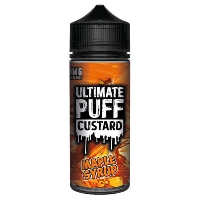 Buy Ultimate Puff Custard 100ML Shortfill - Maple Syrup