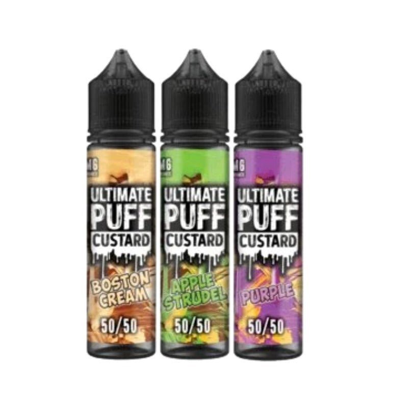 Buy Ultimate Puff Custard 50ml Shortfill - Apple Strudel