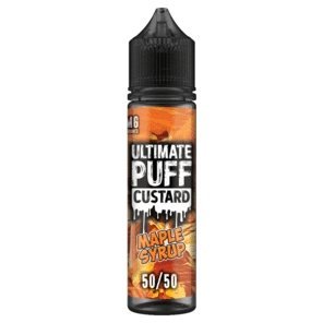 Buy Ultimate Puff Custard 50ml Shortfill - Maple Syrup