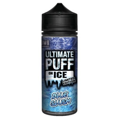 Buy Ultimate Puff On Ice 100ML Shortfill - Blue Slush