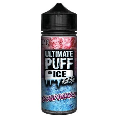 Buy Ultimate Puff On Ice 100ML Shortfill - Raspberry