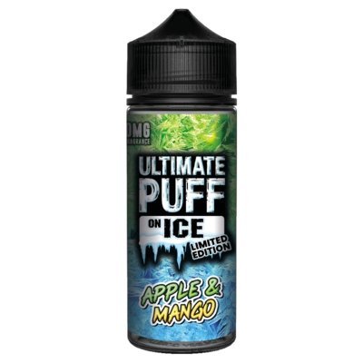 Buy Ultimate Puff On Ice 100ML Shortfill - Apple & Mango