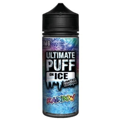 Buy Ultimate Puff On Ice 100ML Shortfill - Rainbow