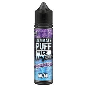 Buy Ultimate Puff On Ice 50ml Shortfill - Blackcurrant