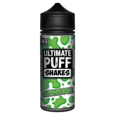Buy Ultimate Puff Shakes 100ML Shortfill - Shamrock