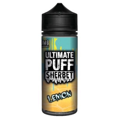 Buy Ultimate Puff Sherbet 100ML Shortfill - Lemon