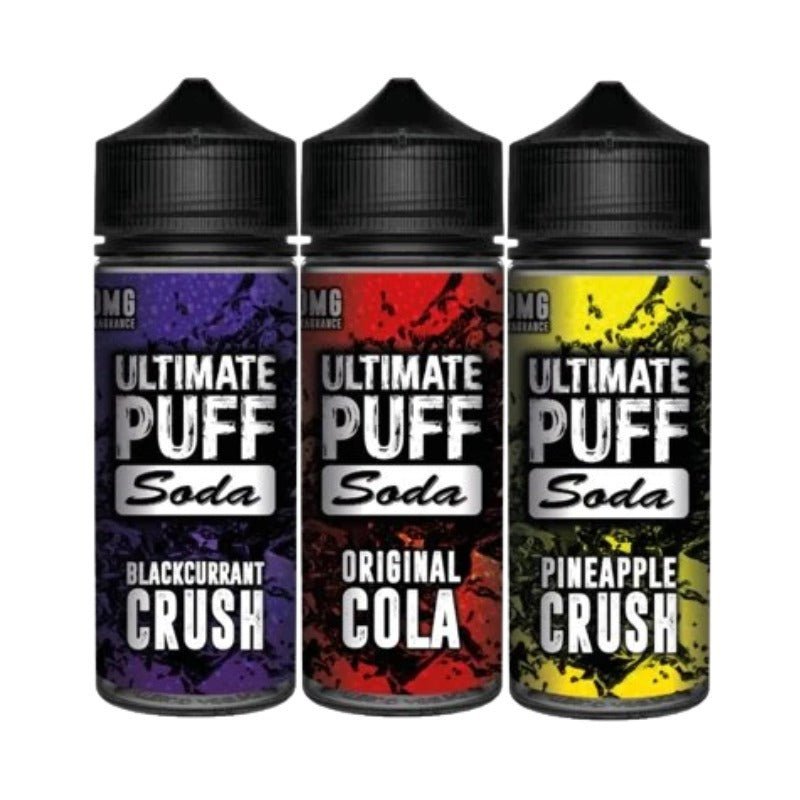 Buy Ultimate Puff Soda 100ML Shortfill - Cherry Cola
