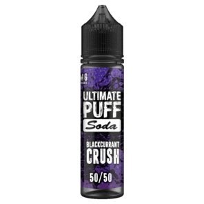 Buy Ultimate Puff Soda 50ml Shortfill - Blackcurrant Crush