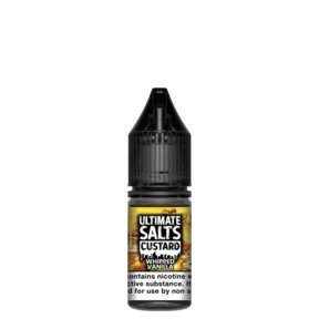 Buy Ultimate Salts Custard 10ML Nic Salt (Pack of 10) - 10mg