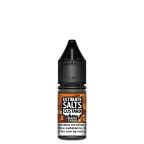 Buy Ultimate Salts Custard 10ML Nic Salt (Pack of 10) - 10mg