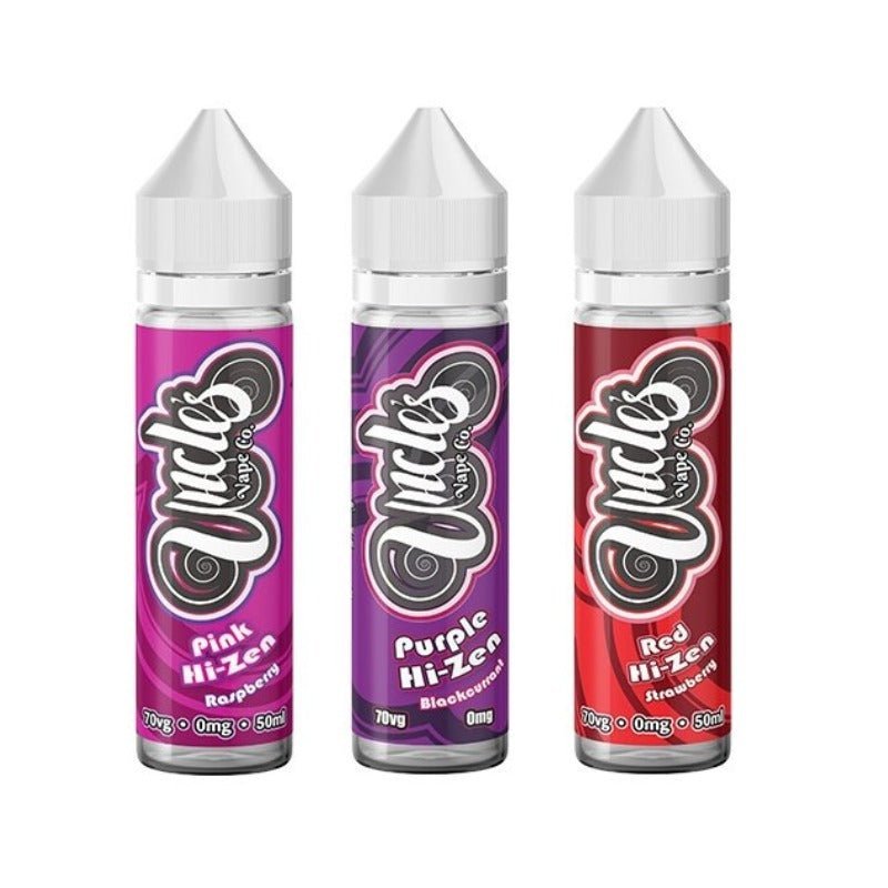 Buy Uncle Vape Co. 50ml E - liquids Shortfill - Mixed Fruit Hi - zen