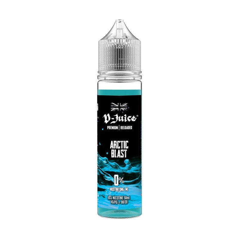 Buy V Juice 100ml Shortfill - Arctic Blast