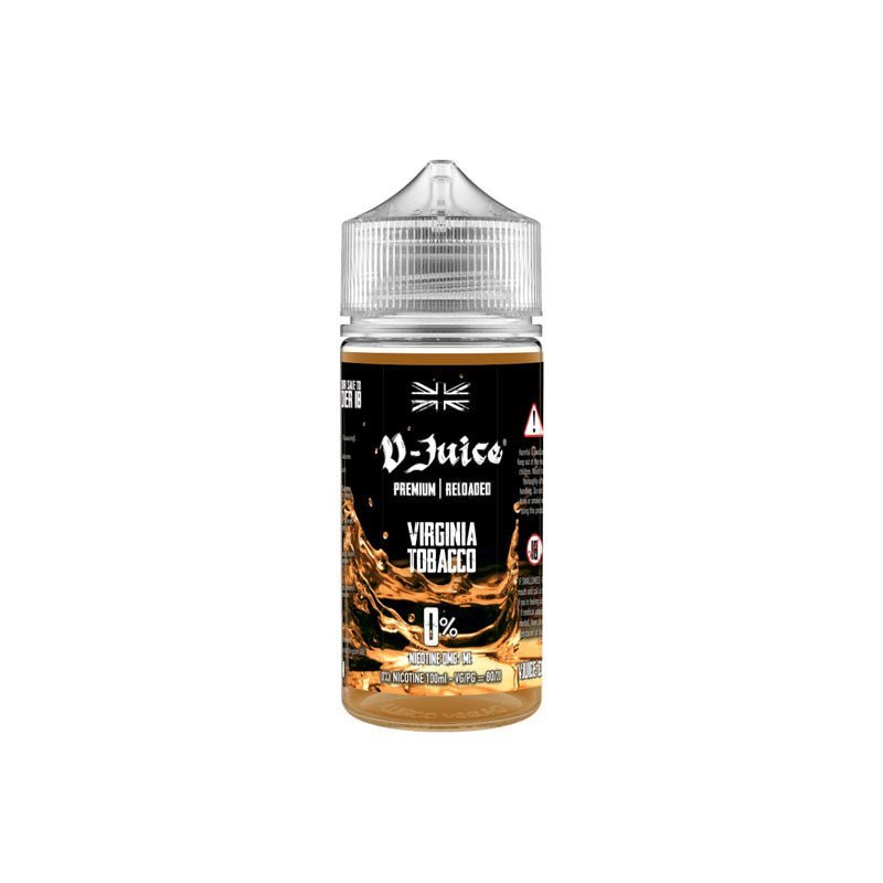 Buy V Juice 100ml Shortfill - Virginia Tobacco