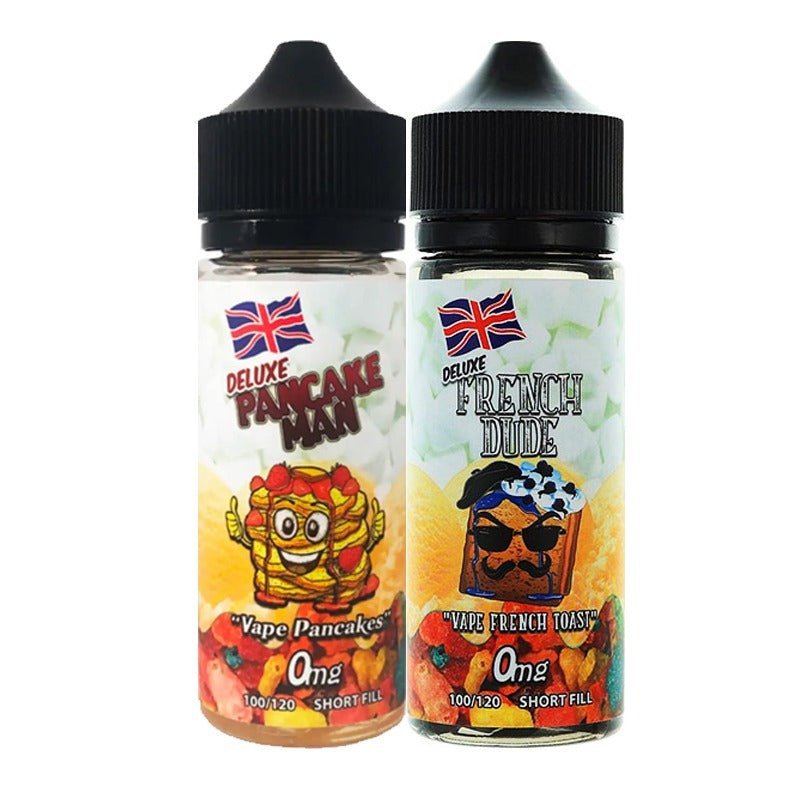 Buy Vape Breakfast Deluxe 100ML Shortfill - Pancake Man