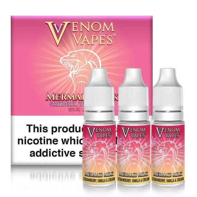 Buy Venom Vapes 50/50 10ML Shortfill (Pack of 10) - 3mg