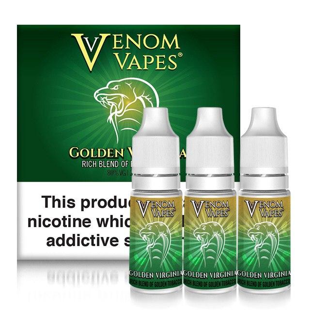 Buy Venom Vapes 50/50 10ML Shortfill (Pack of 10) - 3mg