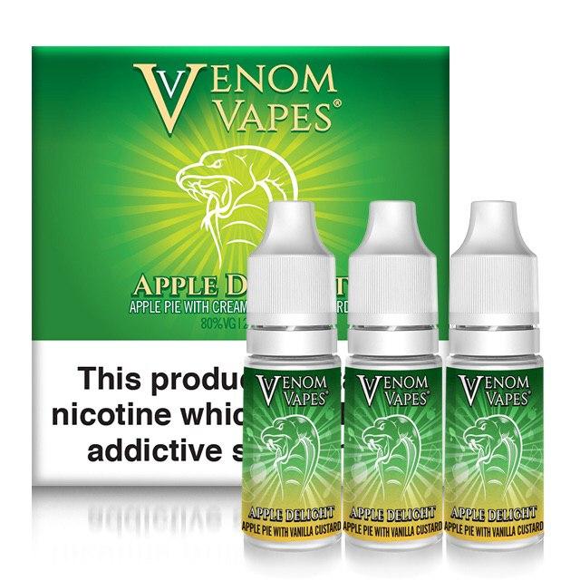 Buy Venom Vapes 50/50 10ML Shortfill (Pack of 10) - 3mg