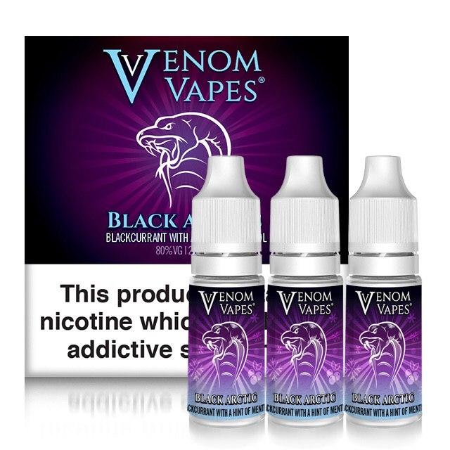 Buy Venom Vapes 50/50 10ML Shortfill (Pack of 10) - 3mg