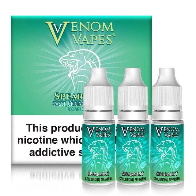 Buy Venom Vapes 50/50 10ML Shortfill (Pack of 10) - 3mg