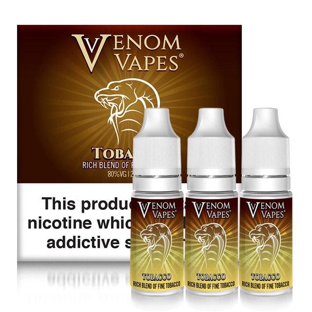 Buy Venom Vapes 50/50 10ML Shortfill (Pack of 10) - 3mg