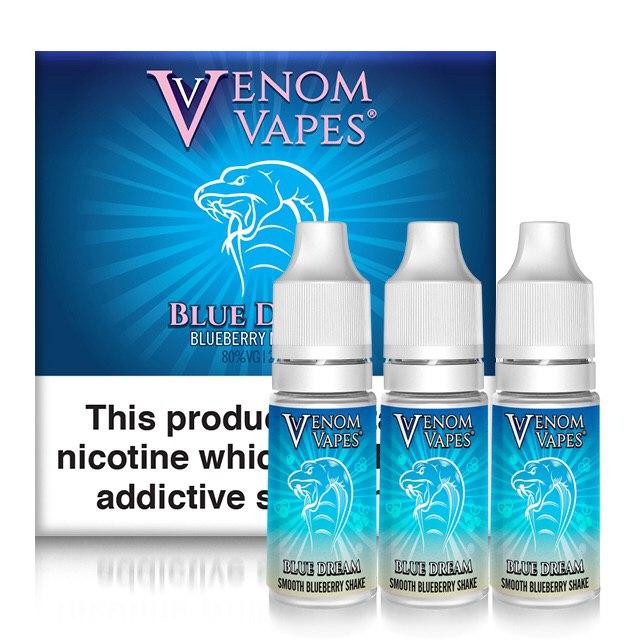 Buy Venom Vapes 50/50 10ML Shortfill (Pack of 10) - 3mg