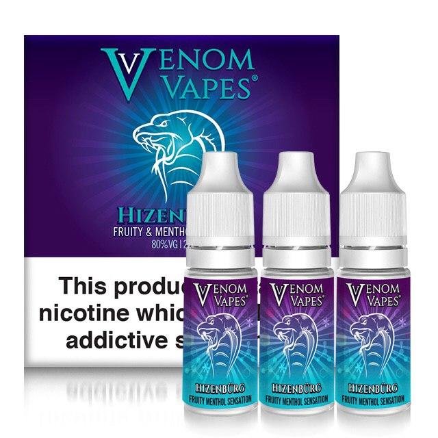 Buy Venom Vapes 50/50 10ML Shortfill (Pack of 10) - 3mg