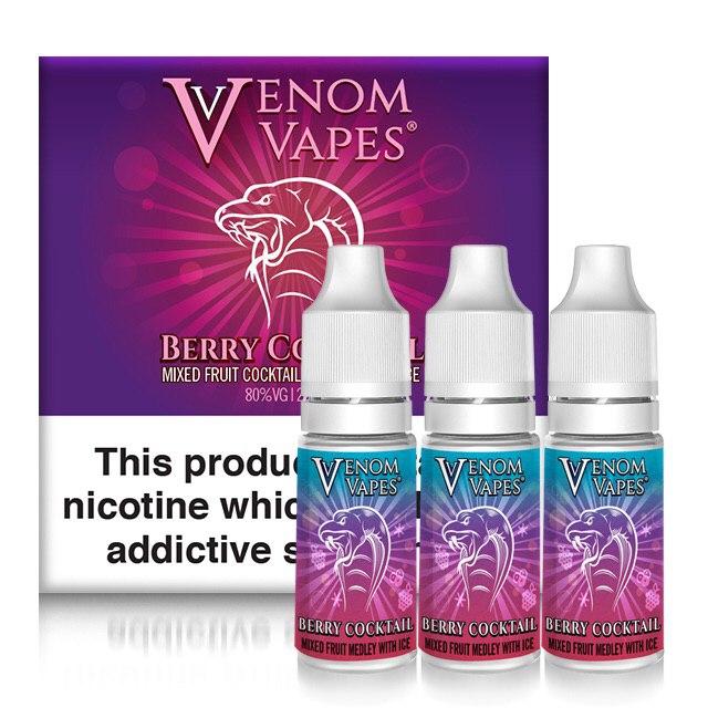 Buy Venom Vapes 50/50 10ML Shortfill (Pack of 10) - 3mg