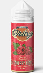 Buy Vintage Juice 100ML Shortfill - Raspberry Ripple