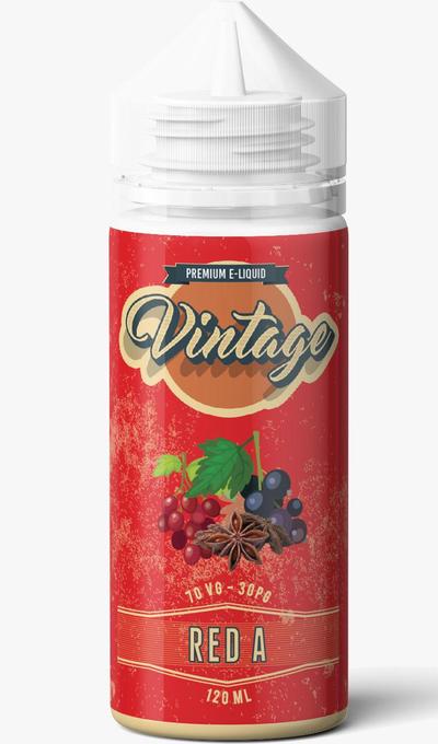 Buy Vintage Juice 100ML Shortfill - Red A