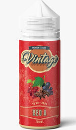 Buy Vintage Juice 100ML Shortfill - Red A