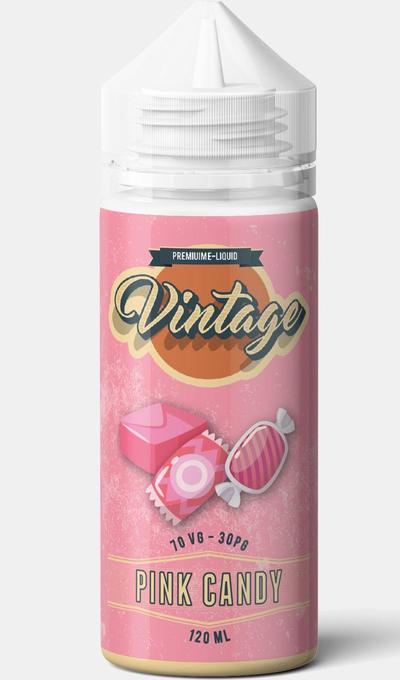 Buy Vintage Juice 100ML Shortfill - Pink Candy