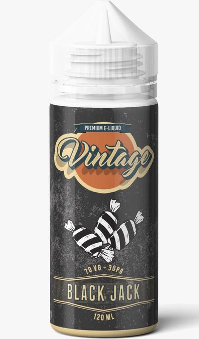 Buy Vintage Juice 100ML Shortfill - Black Jack