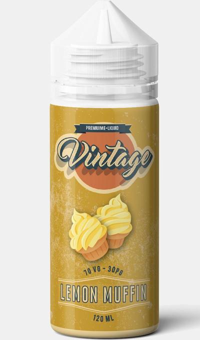Buy Vintage Juice 100ML Shortfill - Lemon Muffin