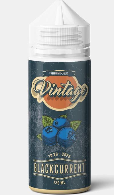 Buy Vintage Juice 100ML Shortfill - Blackcurrant