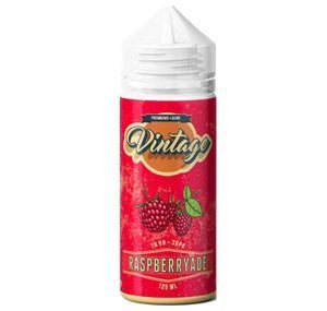 Buy Vintage Juice Original 100ML Shortfill - Raspberryade
