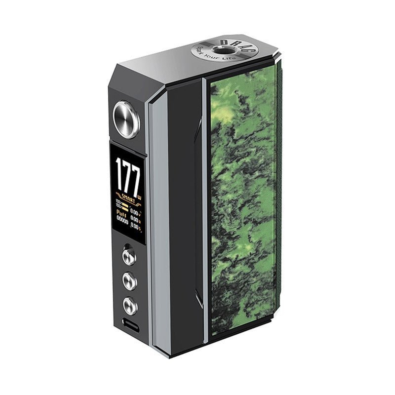 Buy Voopoo Drag 4 Box Mod - Gunmetal + Forest Green