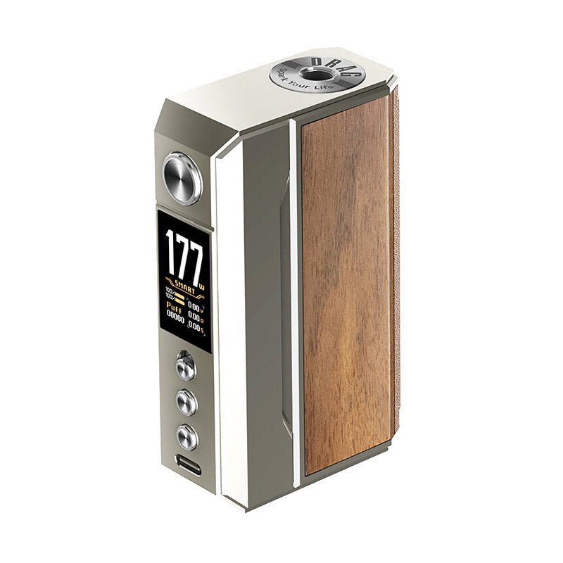 Buy Voopoo Drag 4 Box Mod - Pale Gold + Walnut