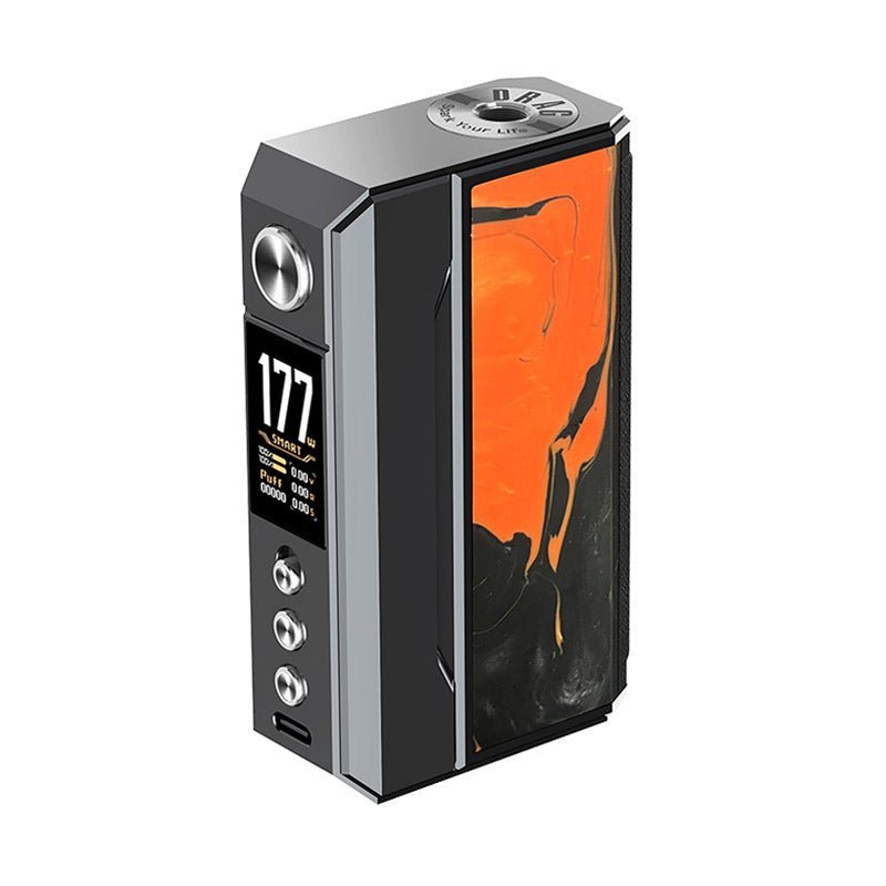 Buy Voopoo Drag 4 Box Mod - Gunmetal + Tropical Orange
