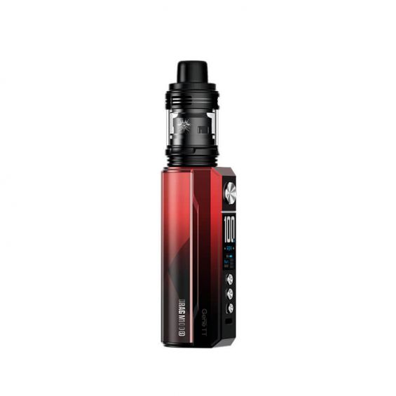 Buy VooPoo Drag M100S Vape Kit - Red/Black