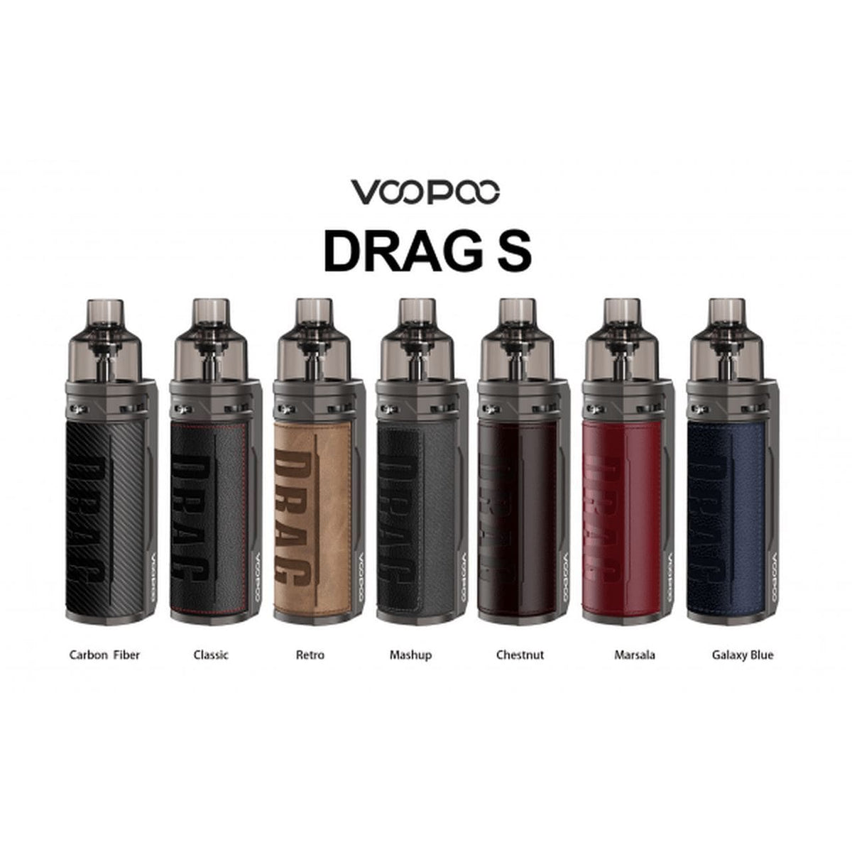 Buy VOOPOO - DRAG S - POD KIT - Carbon Fiber