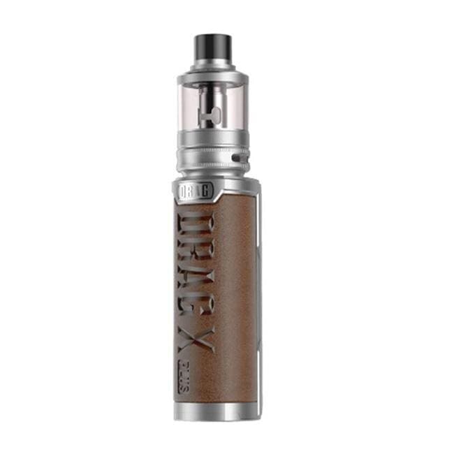 Buy Voopoo - Drag X Plus Professional Edition Vape Kit - Silver Retro Brown