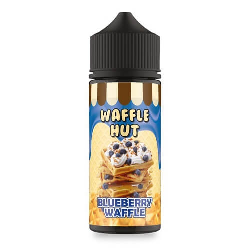 Buy Waffle Hut E liquid 100ml Shortfill - Blueberry Waffle