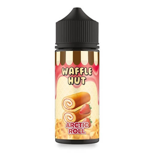 Buy Waffle Hut E liquid 100ml Shortfill - Artic Roll