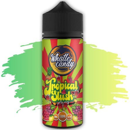 Buy Whistle Candy 100ml E Liquid Shortfill - Tropical Slush