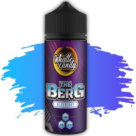 Buy Whistle Candy 100ml E Liquid Shortfill - Blueberry Berg